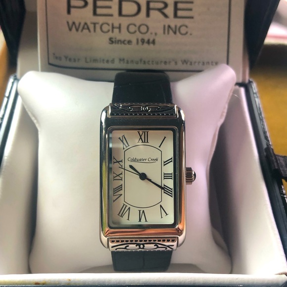 NEW IN BOX Ladies Tank Watch ColdWater Creek main image 6